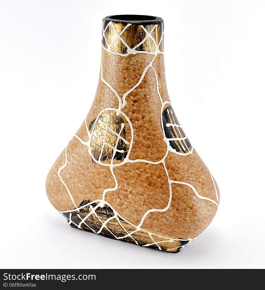 Interior Style Vase Wooden Blossom