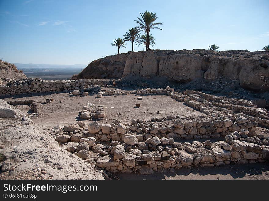 Archaeology excavations in Israel National park