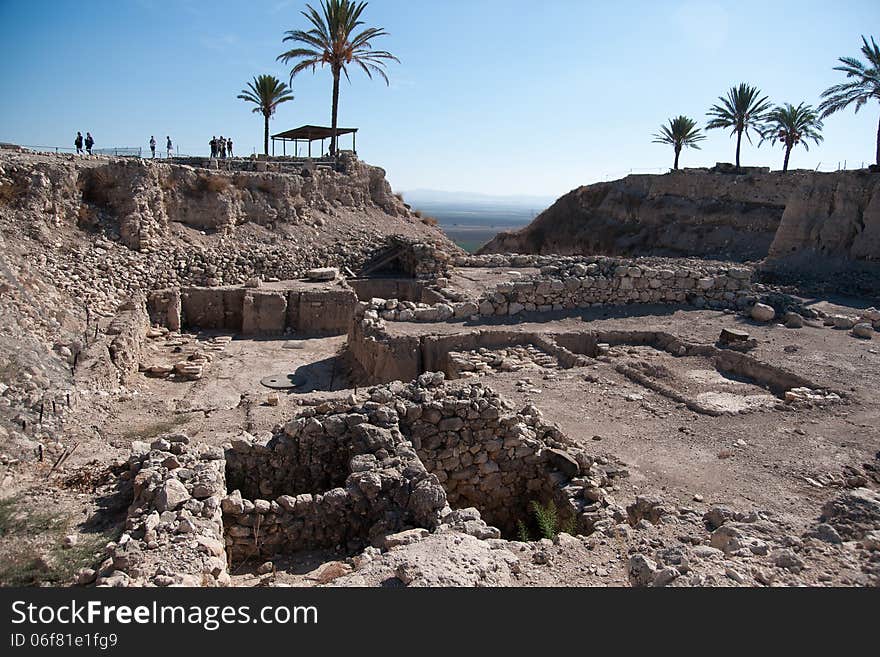 Archaeology excavations in Israel National park