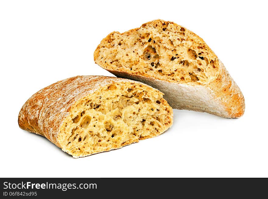 Fresh bread isolated