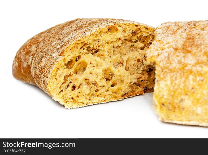 Fresh bread isolated