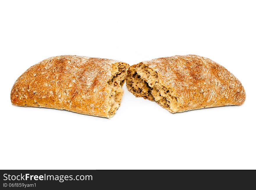 Fresh bread isolated