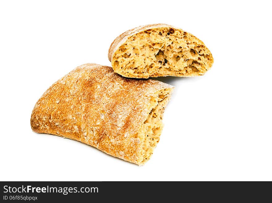 Fresh bread isolated