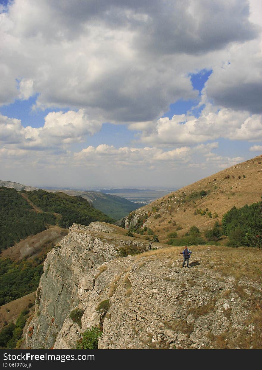 Trekking In The Mountains