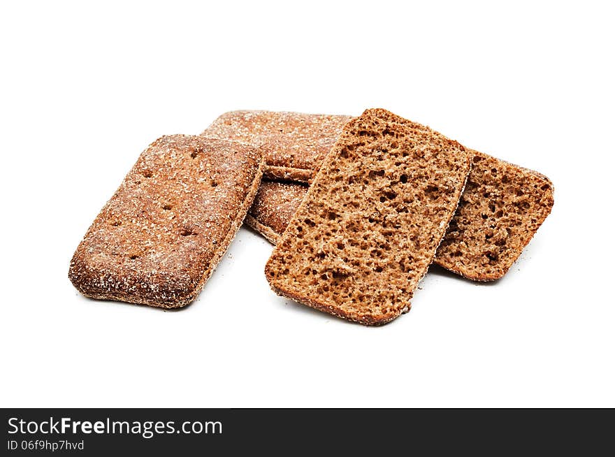 Fresh sliced ​​bread isolated, fresh bread, black bread. Fresh sliced ​​bread isolated, fresh bread, black bread