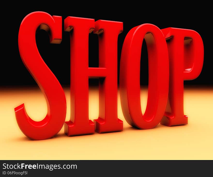 Shop 3d Text