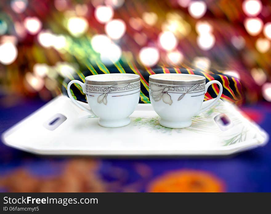 Coffee or tea cups