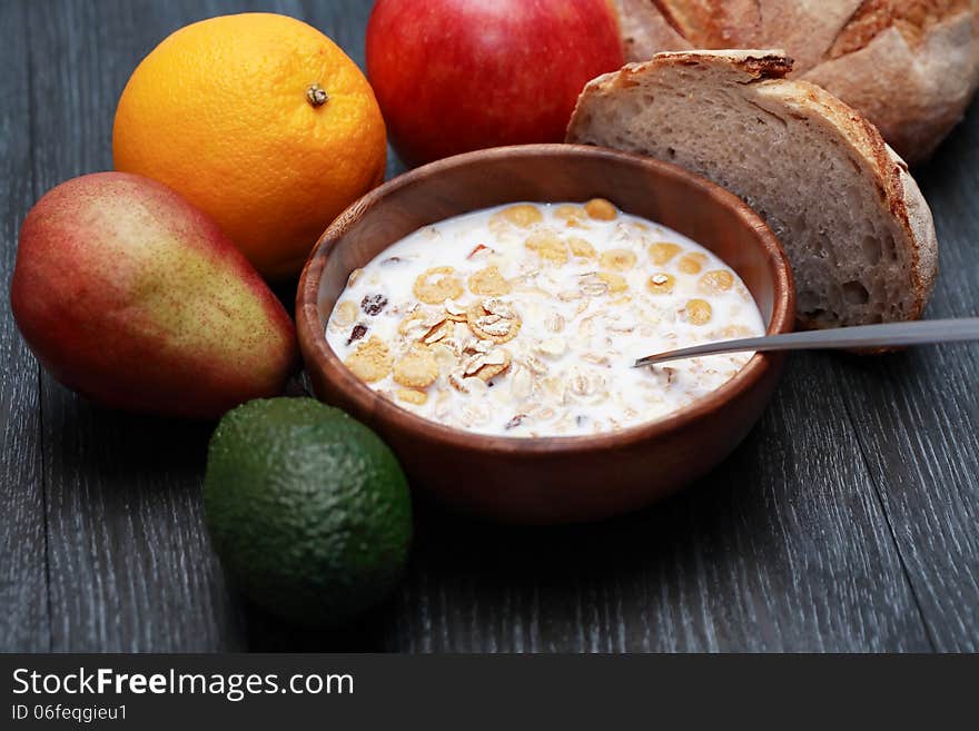 Bowl With Muesli