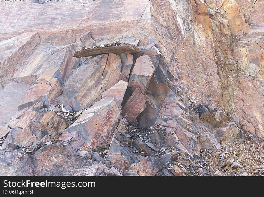 The detail texture of gray stone, Surface and texture for background