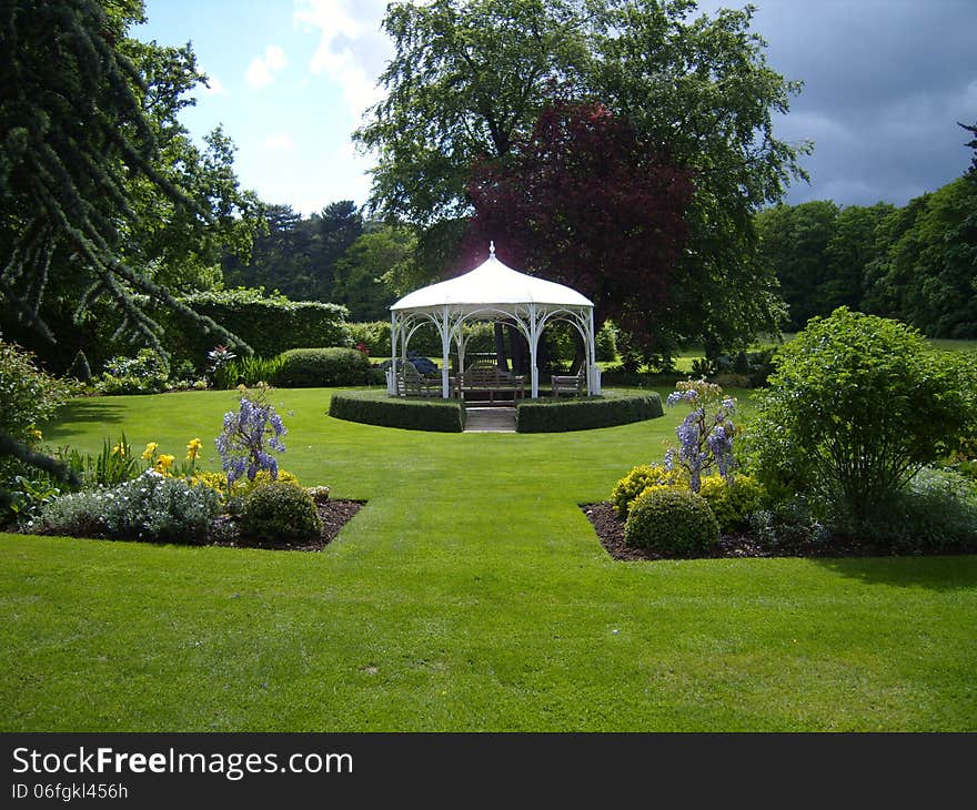 Manicured Country Garden