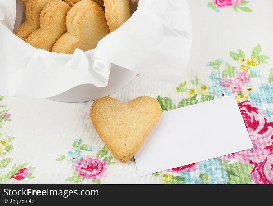 Cookies and business card