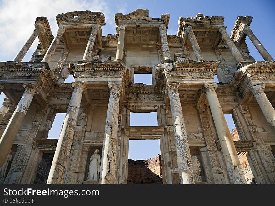 Celsus library in Ephesus