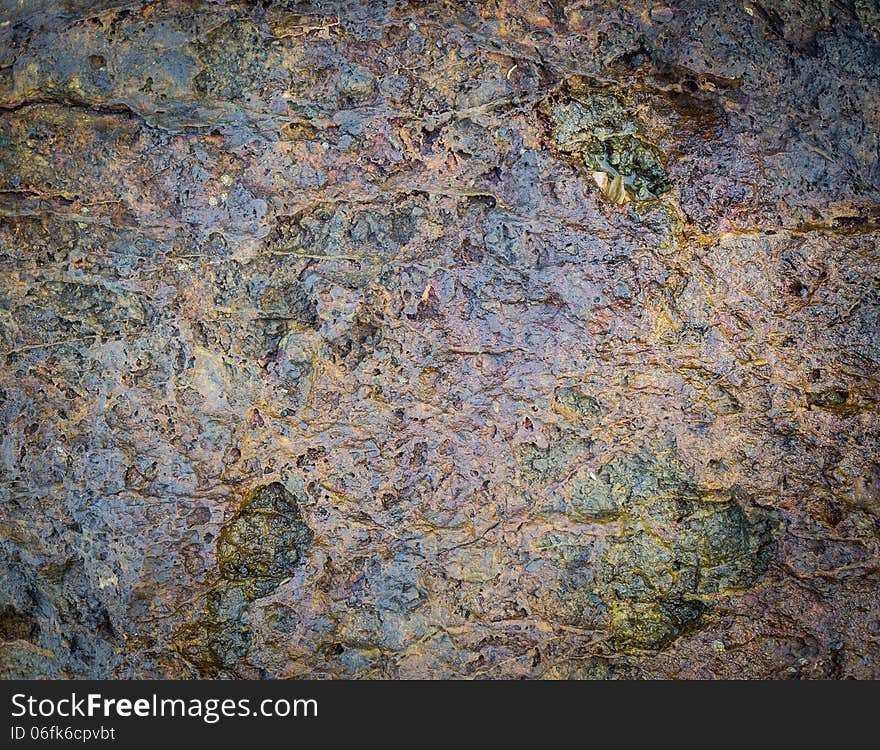 Texture of rock