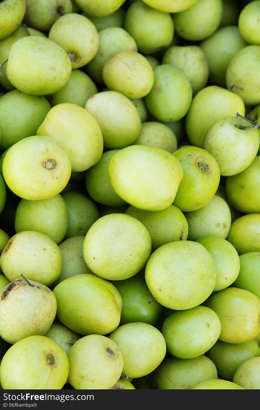 Fresh monkey apple fruit