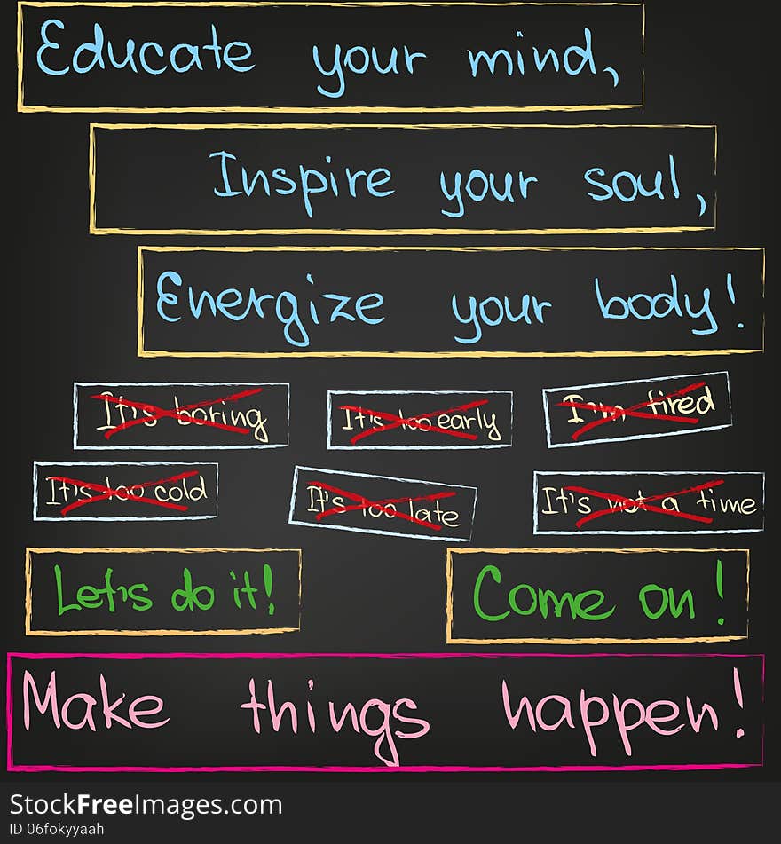 Educate your mind, inspire your soul