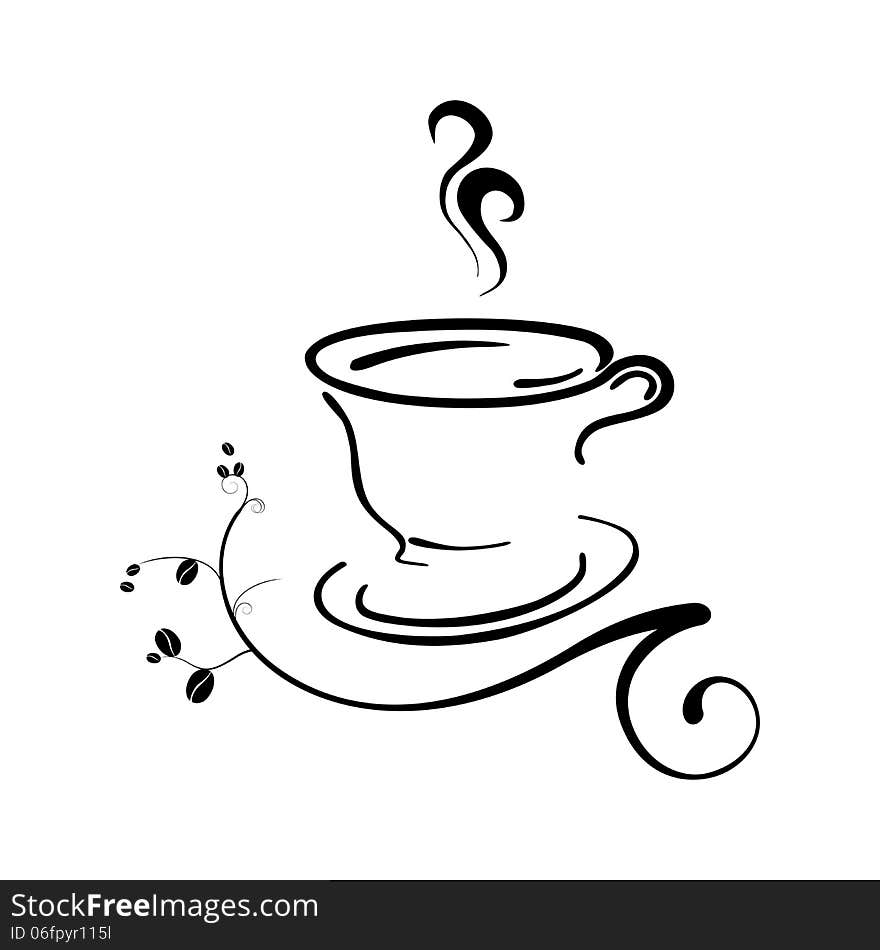 Coffee cup vector illustration