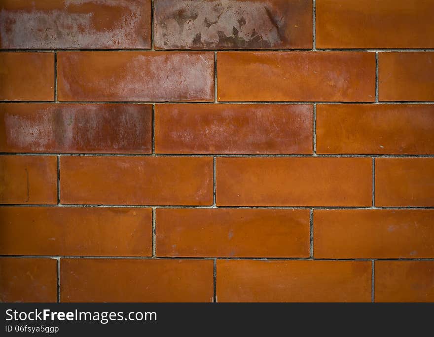 Texture of old brickwall background