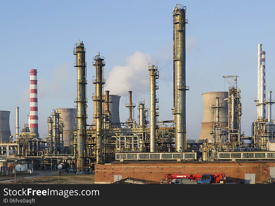 Oil and gas refining installations