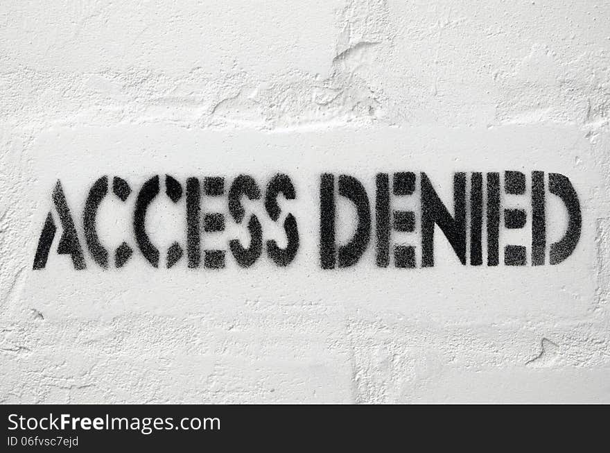 Access denied