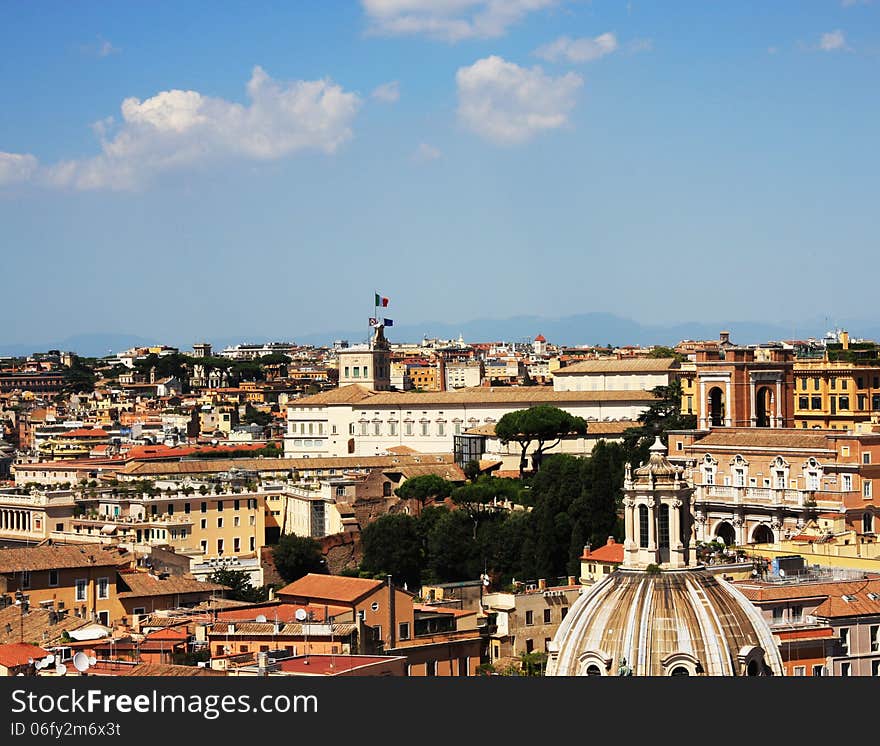 Rooftop View of Rome