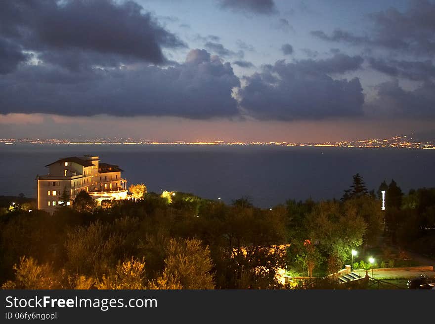 Vista of Sorrento Italy