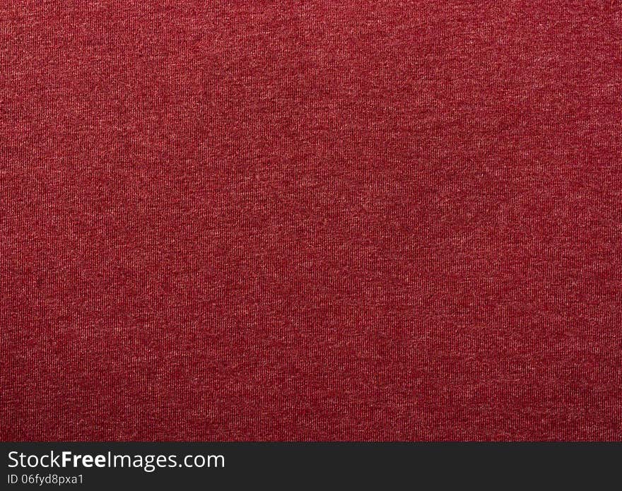 Red Fabric Texture