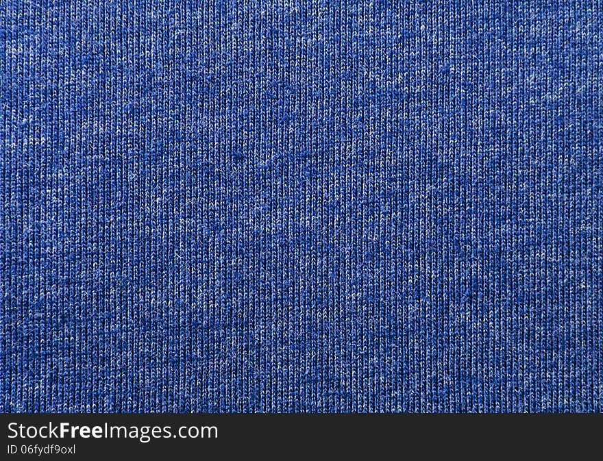 Blue fabric texture