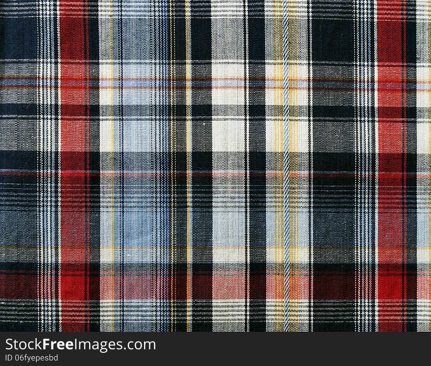 Colorful fabric texture, stripes