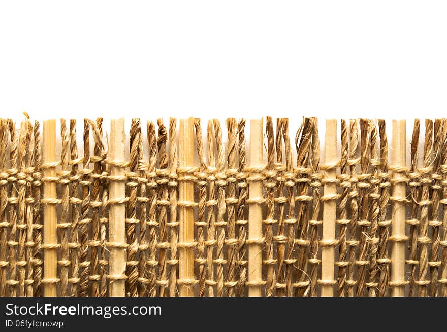 Empty Bamboo Table Mat, Blank Bamboo background