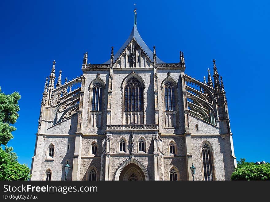 St. Barbaras Cathedral, Kutná Hora, Czech Republic