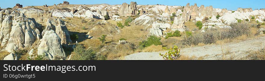 Rocks in Cappadocia