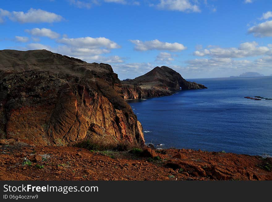 Photo taken on the way to Ponta de São Lourenço on Madeira Island