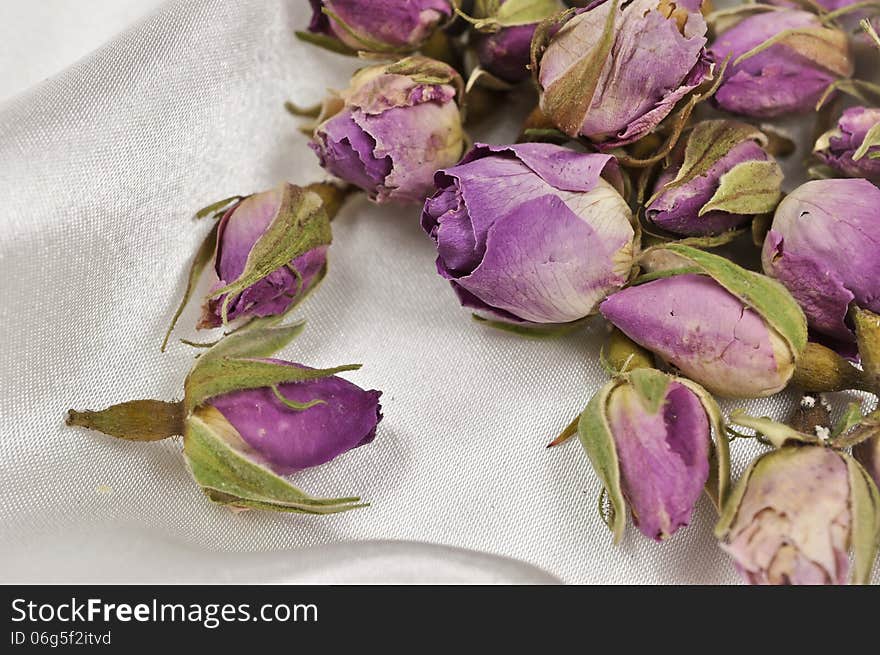 Bouquet of dried roses