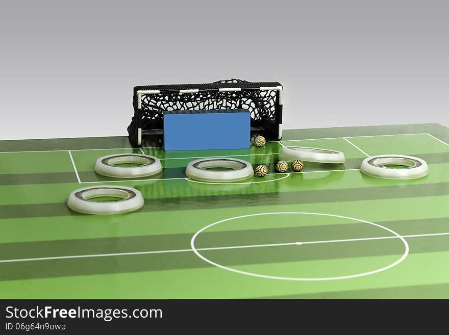 Button soccer game