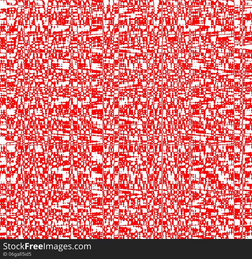 Pattern from red abstract textures and white spots. Pattern from red abstract textures and white spots