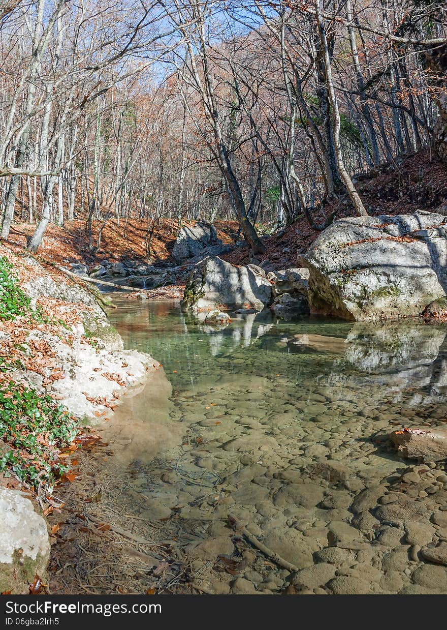 Protected areas of the Crimea. Grand Canyon of Crimea. Protected areas of the Crimea. Grand Canyon of Crimea