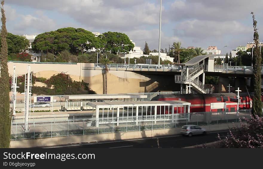 Train And Public Transportation In Israel