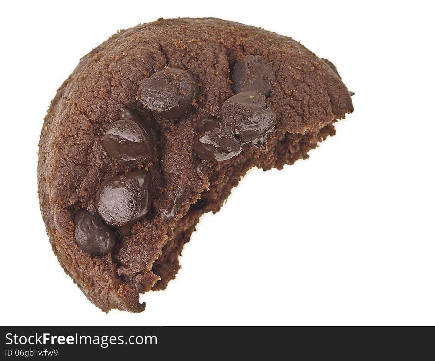 Half chocolate cookies