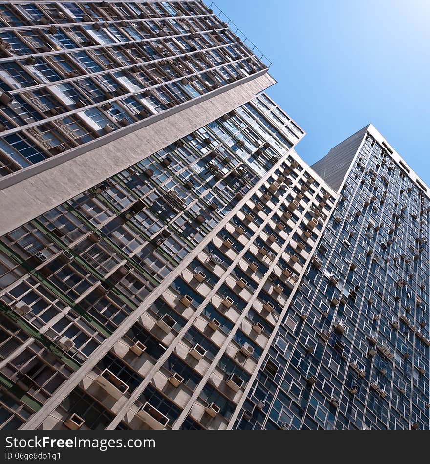 Residential or Commercial Buildings in City Downtown