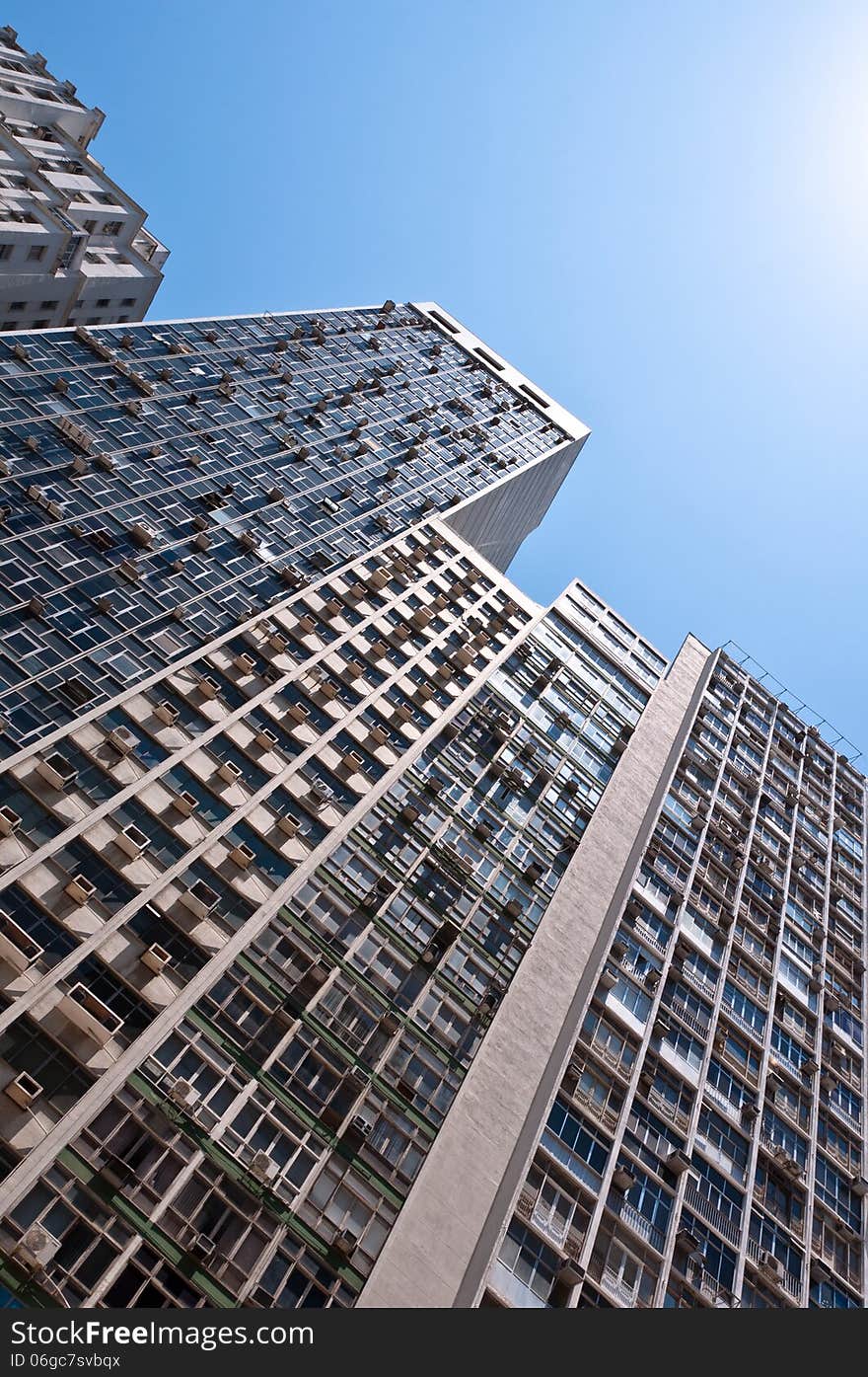 Residential or Commercial Buildings in Downtown Rio de Janeiro, Brazil. Residential or Commercial Buildings in Downtown Rio de Janeiro, Brazil.