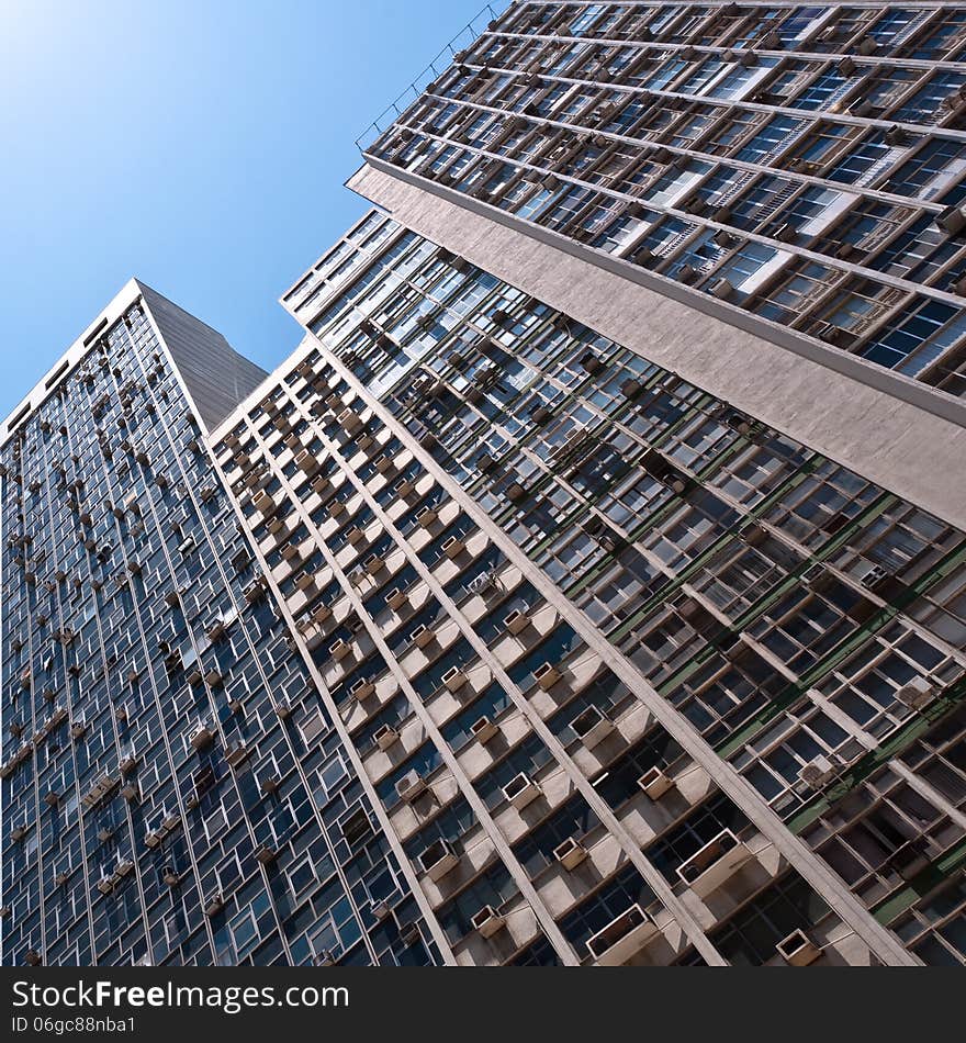 Residential or Commercial Buildings in City Downtown