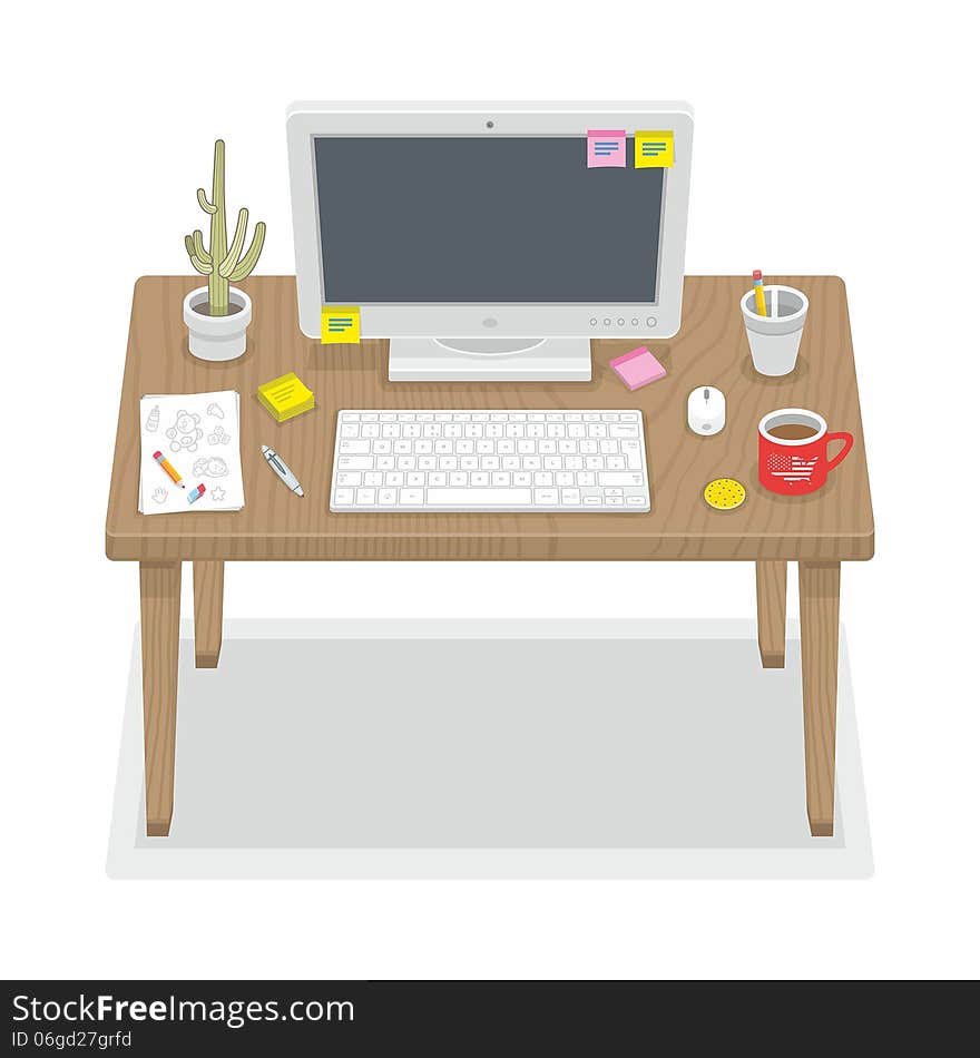 Computer desk