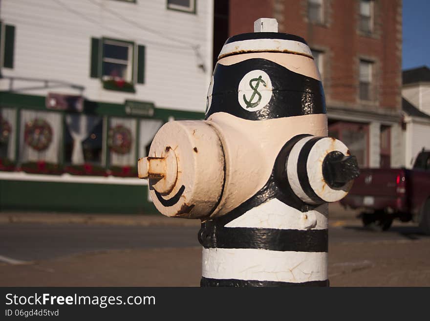 Painted Fire Hydrant