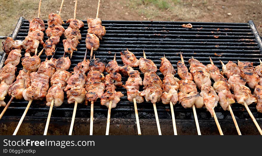 Chicken Grill Skewers