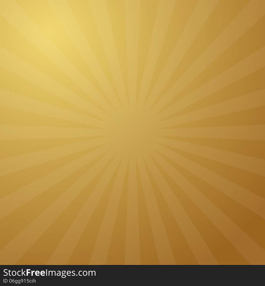 Abstract Retro Golden Vector Background. Abstract Retro Golden Vector Background