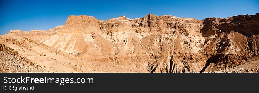 Stone desert panorama