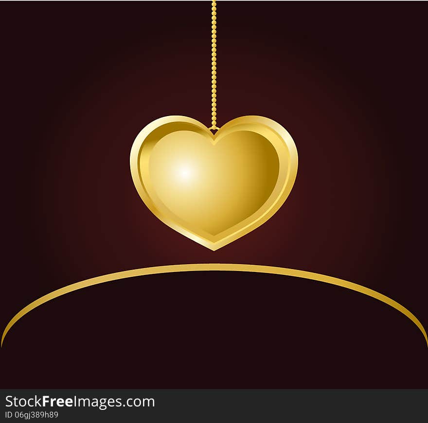 Golden heart