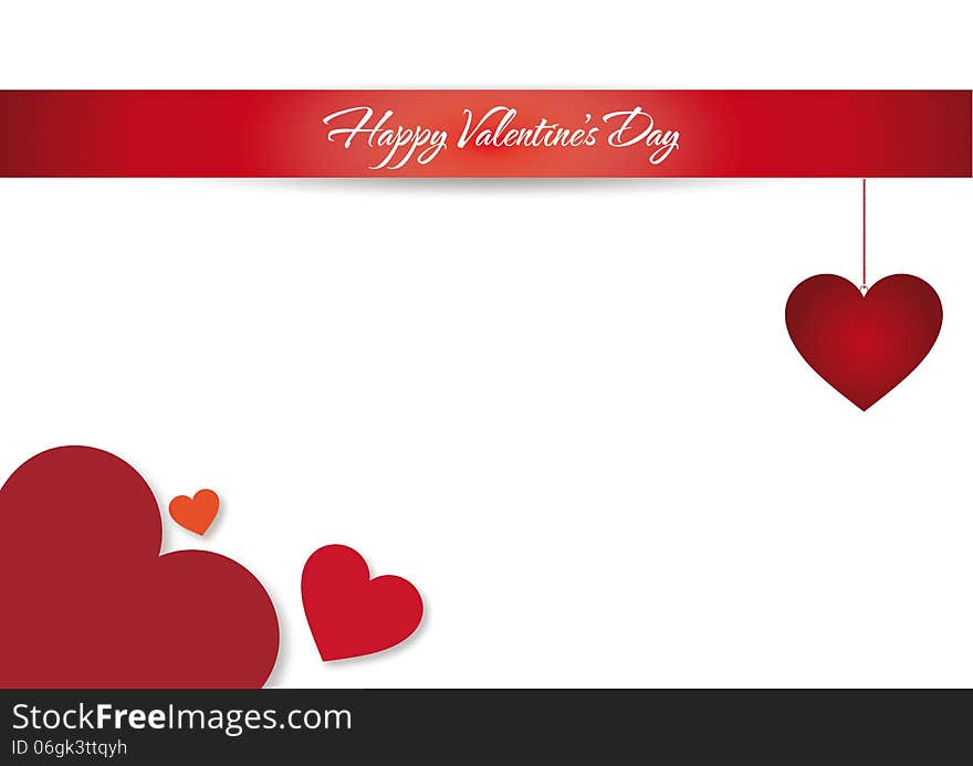 Valentines Day and love celebration card, background. Valentines Day and love celebration card, background