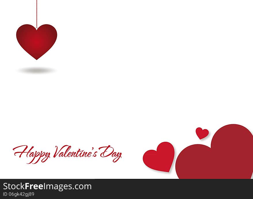 Valentines Day and love celebration card, background. Valentines Day and love celebration card, background