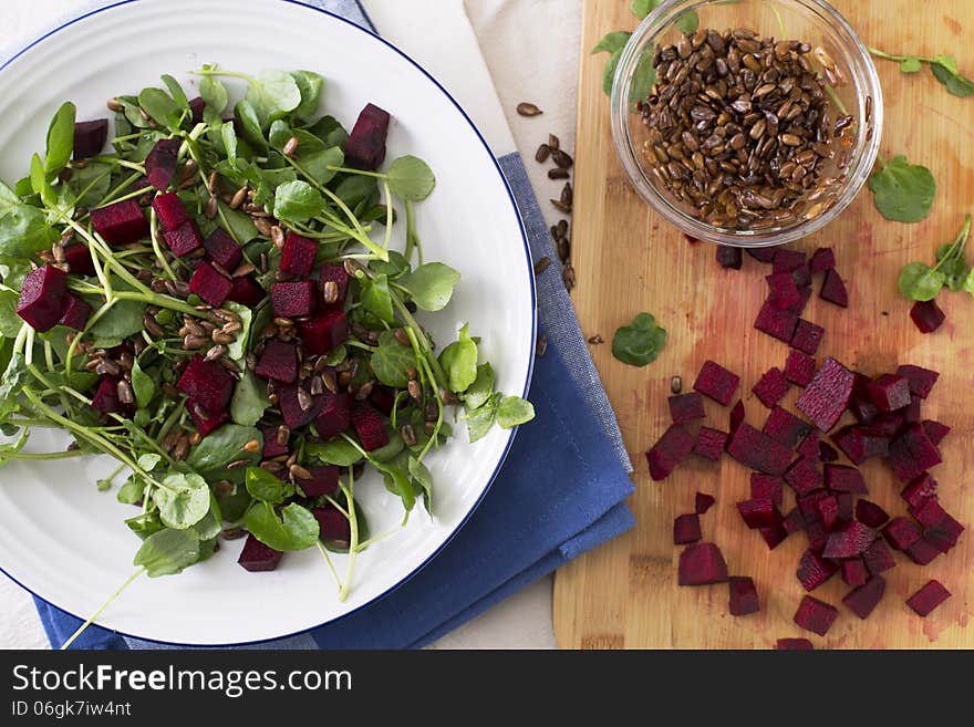 Beetroot Watercress Salad